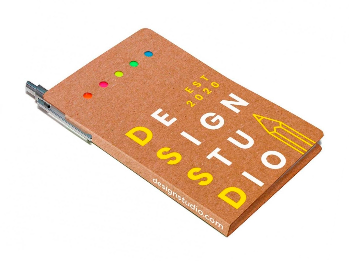 Блокнот-стикер Крафтовый купить в Киеве оптом или заказать изготовление ...