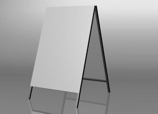 Какие бывают рекламные штендеры? - Блог типографии Принтмаркет