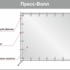 Пресс волл (Press Wall) 3x2 м 4