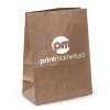 Коричневый крафт пакет без ручек \Big\