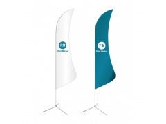 Мобильный S-образный флаг