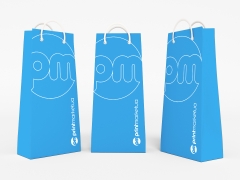 Пакет вузький з нанесенням логотипу