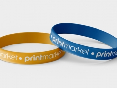 Браслеты силиконовые с Вашим логотипом