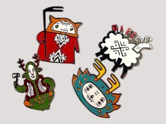 Металлические пины с Вашим логотипом