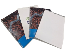 Блокнот А4 з логотипом 75 аркушів