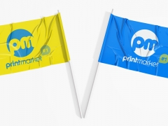 Прапорці із Вашим логотипом