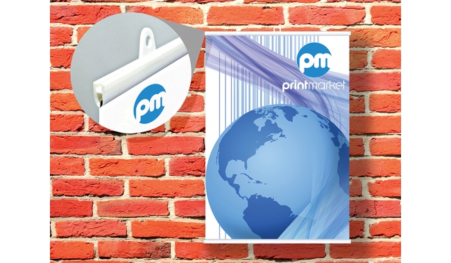 Постер А2 формата с пластиковой планкой. Заказать печать и изготовление ...