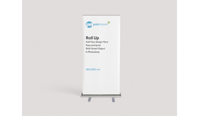 Мобильный стенд Roll Up (Ролл Ап) 80х200 см – купить или заказать ...