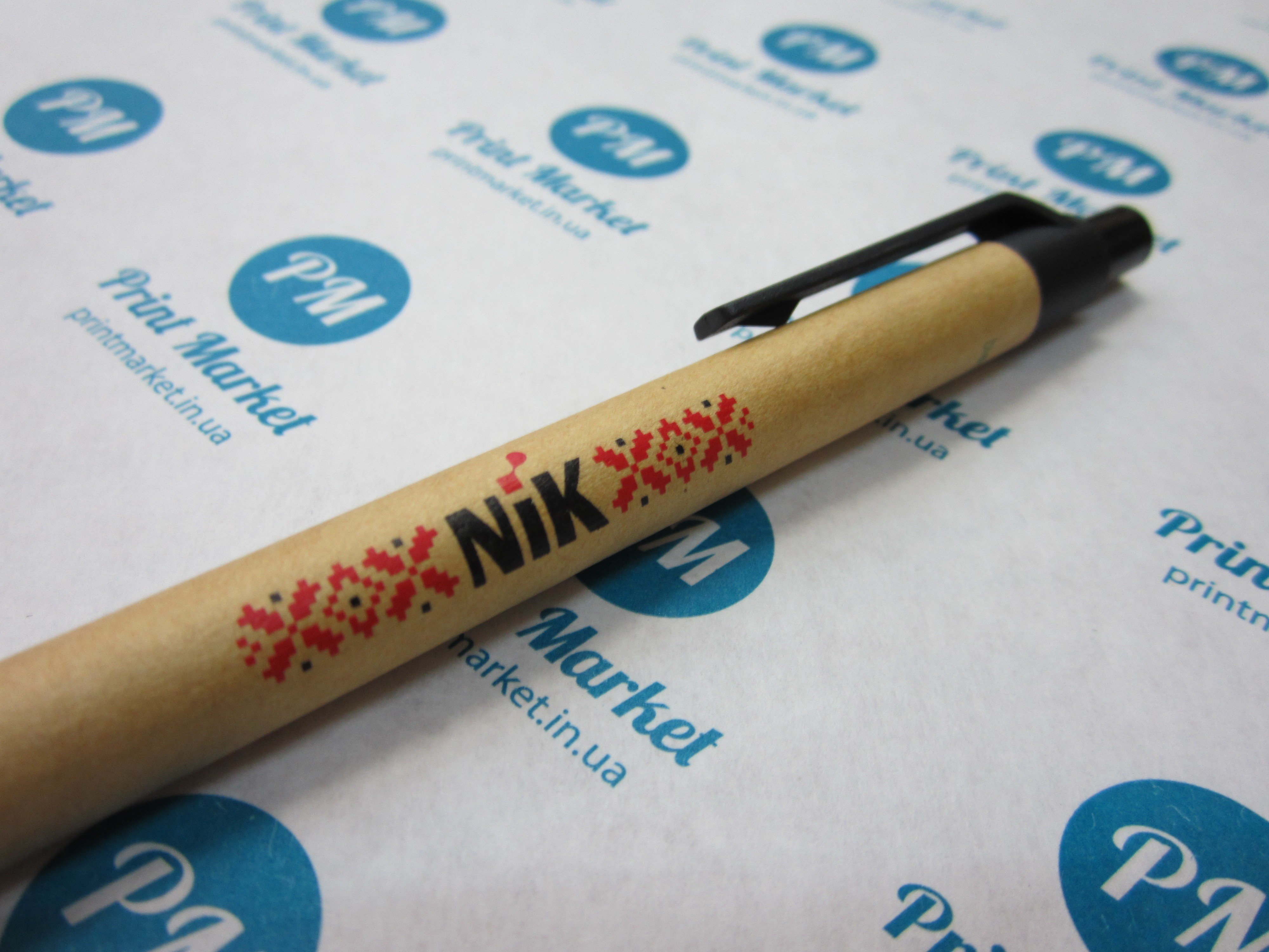 Печать логотипа на ручках